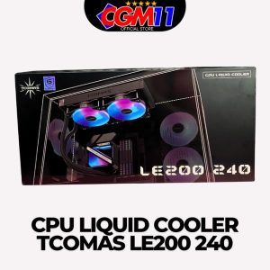 TCOMAS AIR COOLER CPU LIQUID COOLER LE200 240 #CGM11COMPUTER