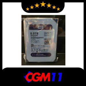 WD Purple 8TB / CCTV Surveillance HDD / 1 years warranty/new/original cgm11computer