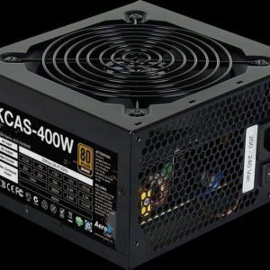 Aerocool KCAS-400W - 80+ Bronze - Fully Black Mesh Cables
