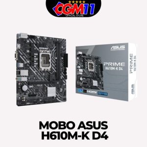 ASUS PRIME H610M-K D4 - Micro ATX Motherboard DDR4 LGA 1700 - cgm11computer