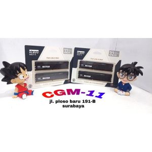 Klevv 32 GB KIT (16 GB DDR4 X 2PCS) BOLT X 3200 Mhz (Dual Channel)