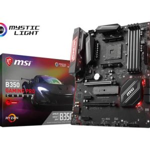 MSI Socket AM4 (RYZEN) B350M GAMING PRO CARBON