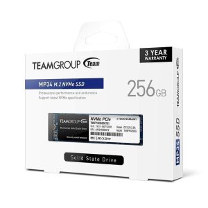 Team SSD 256GB (M.2 2280 MP34 PCI-e 3.0 x4 NVMe 1.3)