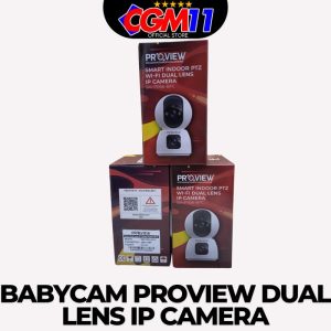 CAMERA WIFI DUAL LENSA 6MP 3MP+3MP AUDIO TWO WAY TALK PANTILT / PROVIEW SM-PR56-BFC SMART WIFI CAMERA - cgm11computer