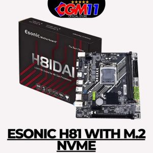 Esonic H81 M.2 NVME Motherboard LGA 1150 DDR3 - cgm11computer