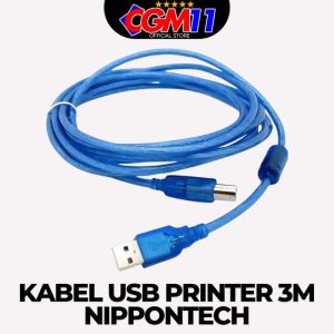 Kabel USB 2.0 Printer 3 meter Nippontech - cgm11computer