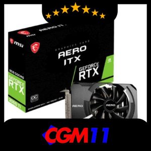 VGA MSI AERO ITX OC RTX 3060 Ti GDDR6 8GB OC LHR cgm11computer