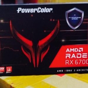 VGA POWERCOLOR RX 6700XT RED DEVIL 12GB GDDR6 192BIT - VGA 6700XT AMD